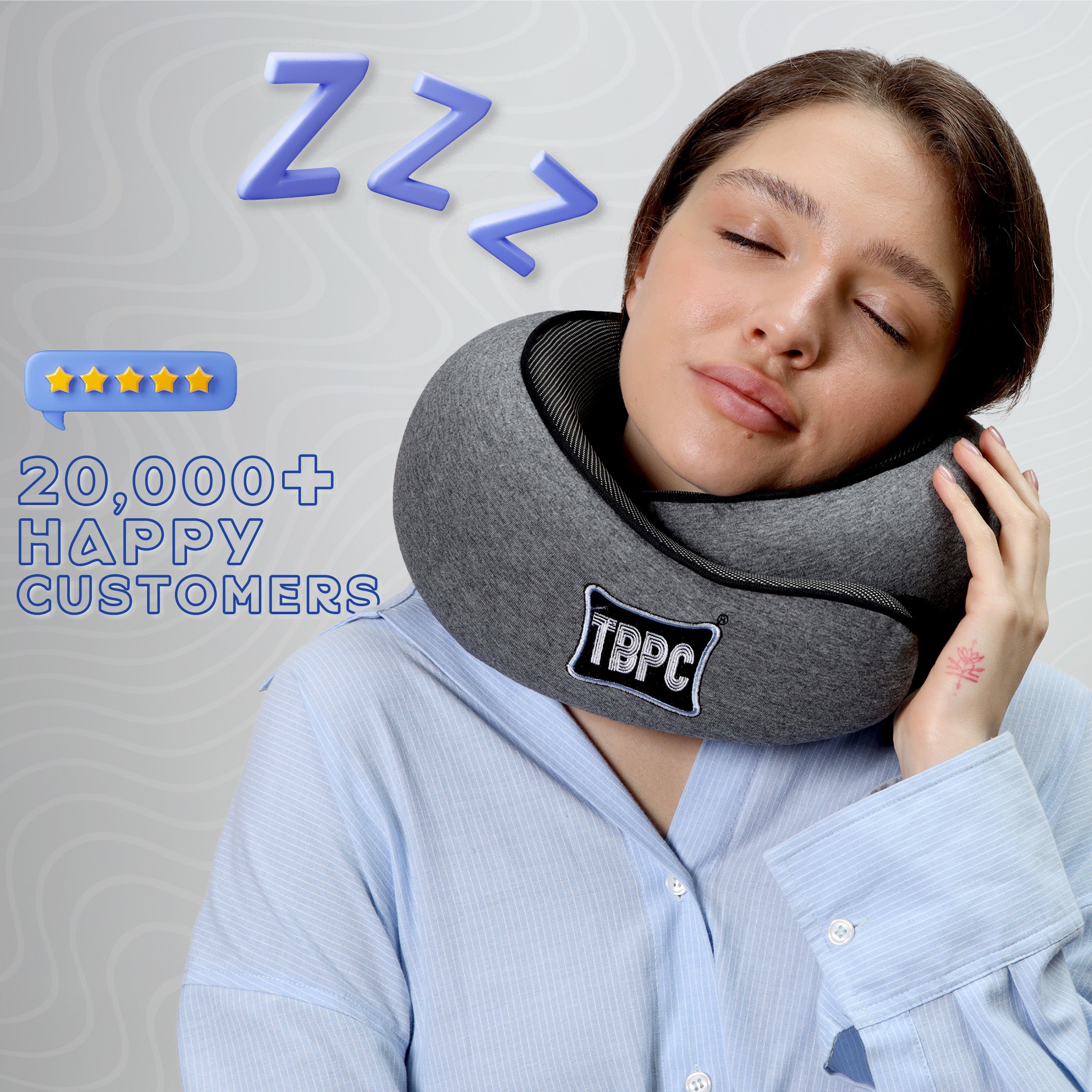 TBPC™ Travel Neck Pillow